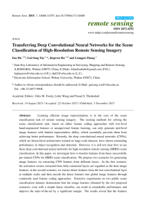 Transferring Deep Convolutional Neural Networks for the Scene