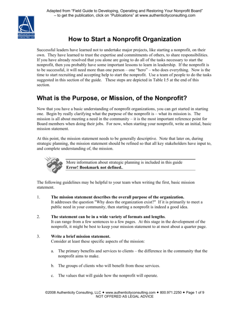 how-to-start-a-nonprofit-organization