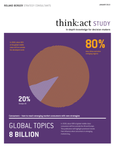 global topicS 8 billion - Roland Berger Strategy Consultants