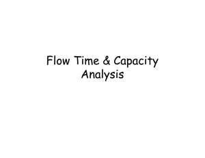 theoretical flow time
