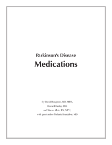 Medications - National Parkinson Foundation