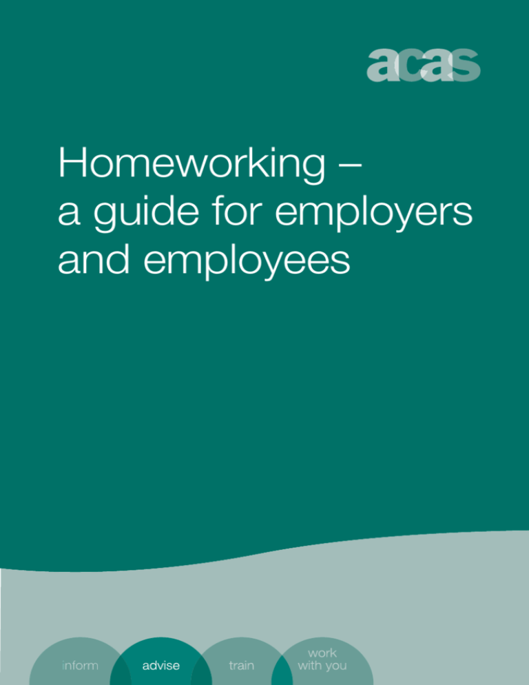 homeworkers guidance for employers