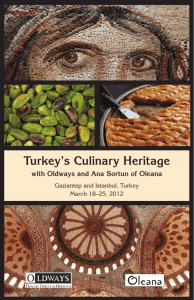 Turkey's Culinary Heritage