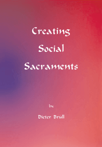 Creating Social Sacraments - Waldorf Research Institute
