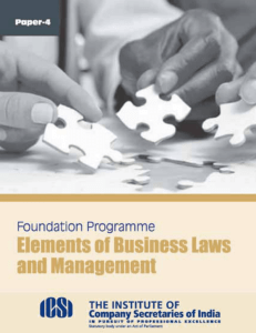 Elements Of Business Laws And Management