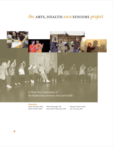 Full Report - Arts, Health, and Seniors Project