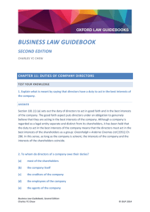 business law guidebook second edition