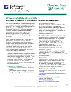 Cleveland State University - Lorain County Community College