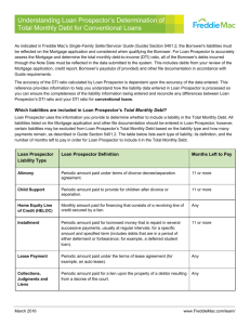 Understanding Loan Prospector's Determination of