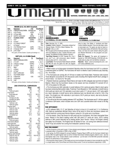6-ucf game notes.qxp - University of Miami Athletics