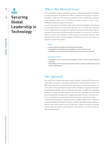Securing Global Leadership in Technology