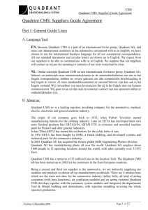 Quadrant CMS supplier's Guide Agreement_version 4