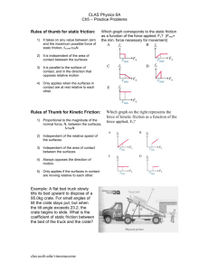 Physics 6A Ch5 Practice