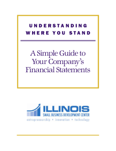 A Simple Guide to Your Company's Financial Statements