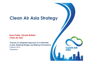 Clean Air Asia Strategy