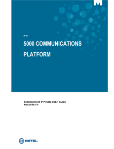 5000 communications platform