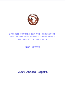 Copy of annual report 2004 without accounts.p65