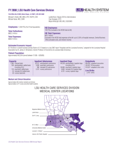 FY 2008 - LSU Hospitals