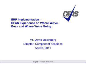 DFAS Professional Presentation Master