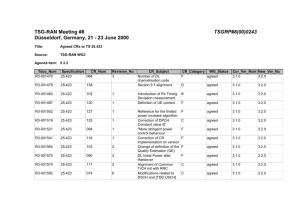 TSG-RAN Meeting #8 TSGRP#8(00)0243 Düsseldorf