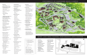 Campus Map - University of Hartford