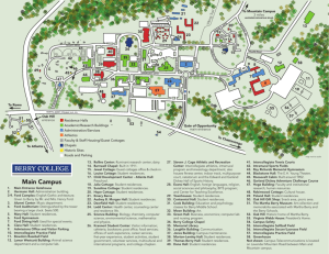 Campus Map - Berry College