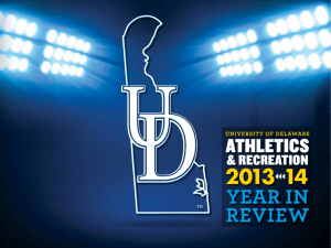Year in review - University of Delaware Athletics