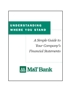 A Simple Guide to Your Company's Financial Statements