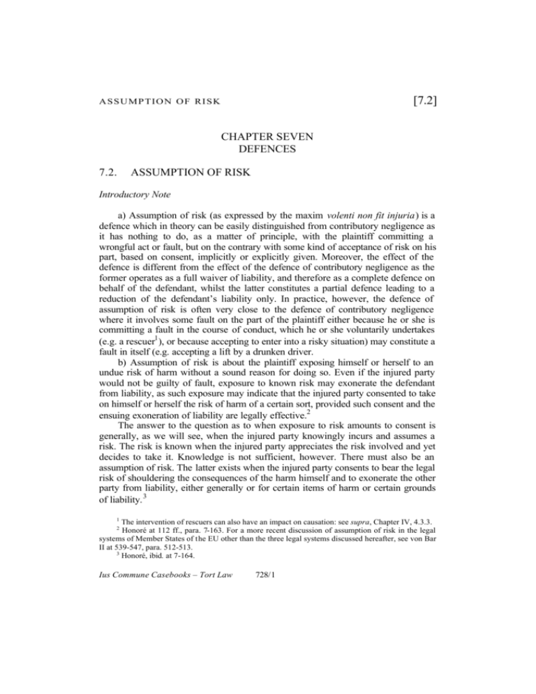 assumption-of-risk-additional-materials