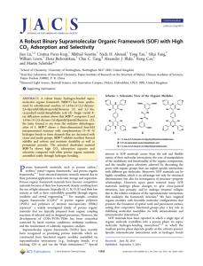 A Robust Binary Supramolecular Organic Framework (SOF) with