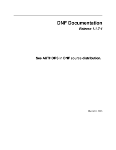 DNF Documentation