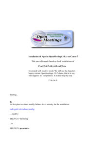 Installation OpenMeetings 3.0.x on Centos 6.7