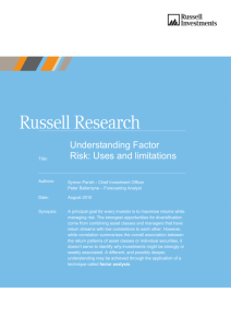 Understanding Factor Risk: Uses and limitations