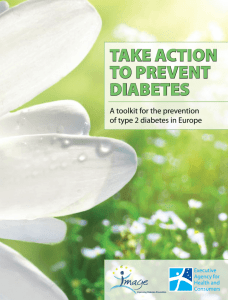 take action to prevent diabetes - International Diabetes Federation