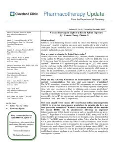 Pharmacotherapy Update Volume: XV No. 6