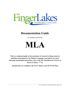 MLA