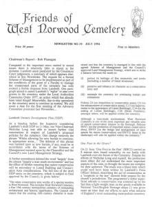 19, July 1994 - Friends of West Norwood Cemetery
