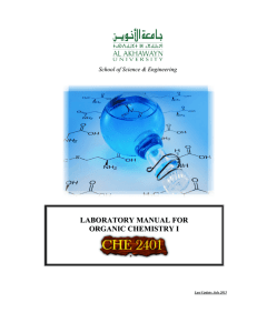 CHE 2401 Lab Manual