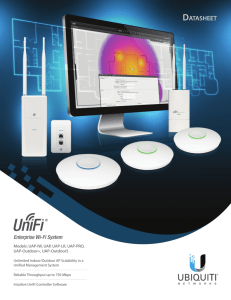 UniFi ® AP Datasheet