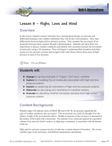 Lesson 8 - Highs, Lows and Wind - Project 3D-VIEW