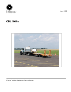 CDL Skills