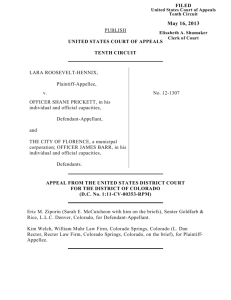 12-1307 - US Court of Appeals, Tenth Circuit Opinions