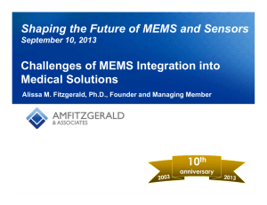 AMFitzgerald - MEMS Summit