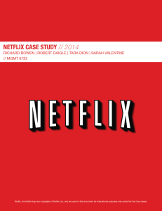 Netflix Case Study PDF