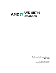 AMD SB710 Databook