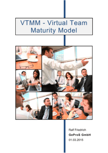 VTMM - Virtual Team Maturity Model