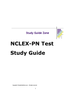 NCLEX-PN Test Study Guide
