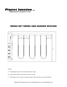 swing spacing - Playset Junction