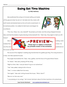 Swing Set Time Machine - Super Teacher Worksheets