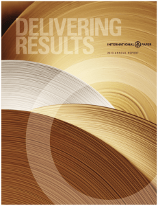 2013 annual report - International Paper